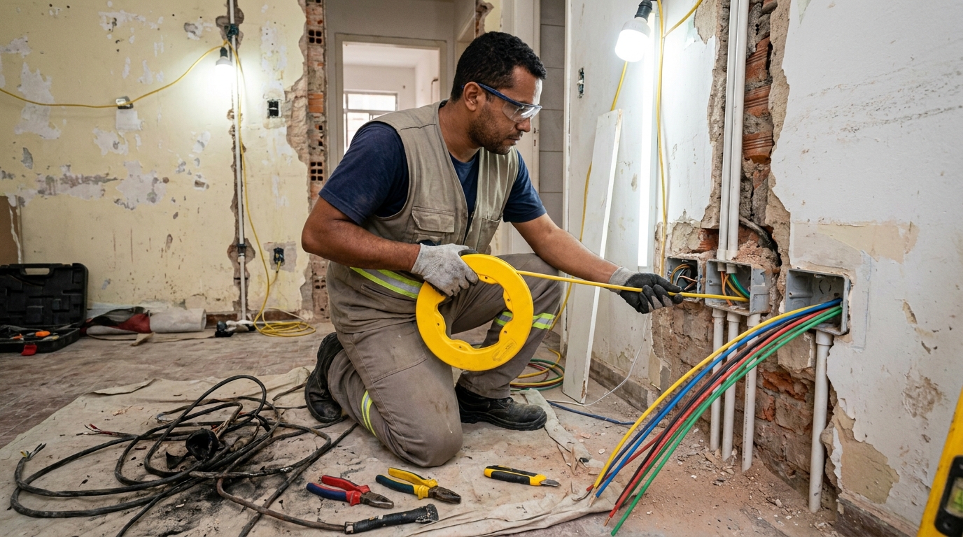 Cabeamento elétrico para empresas em Teresina‑PI