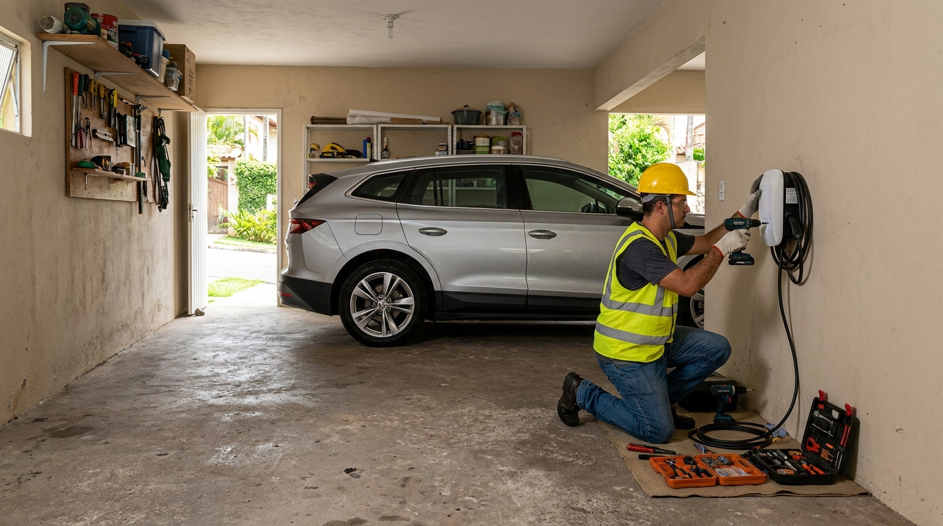 Instalação em garagem ou condomínio em Teresina‑PI